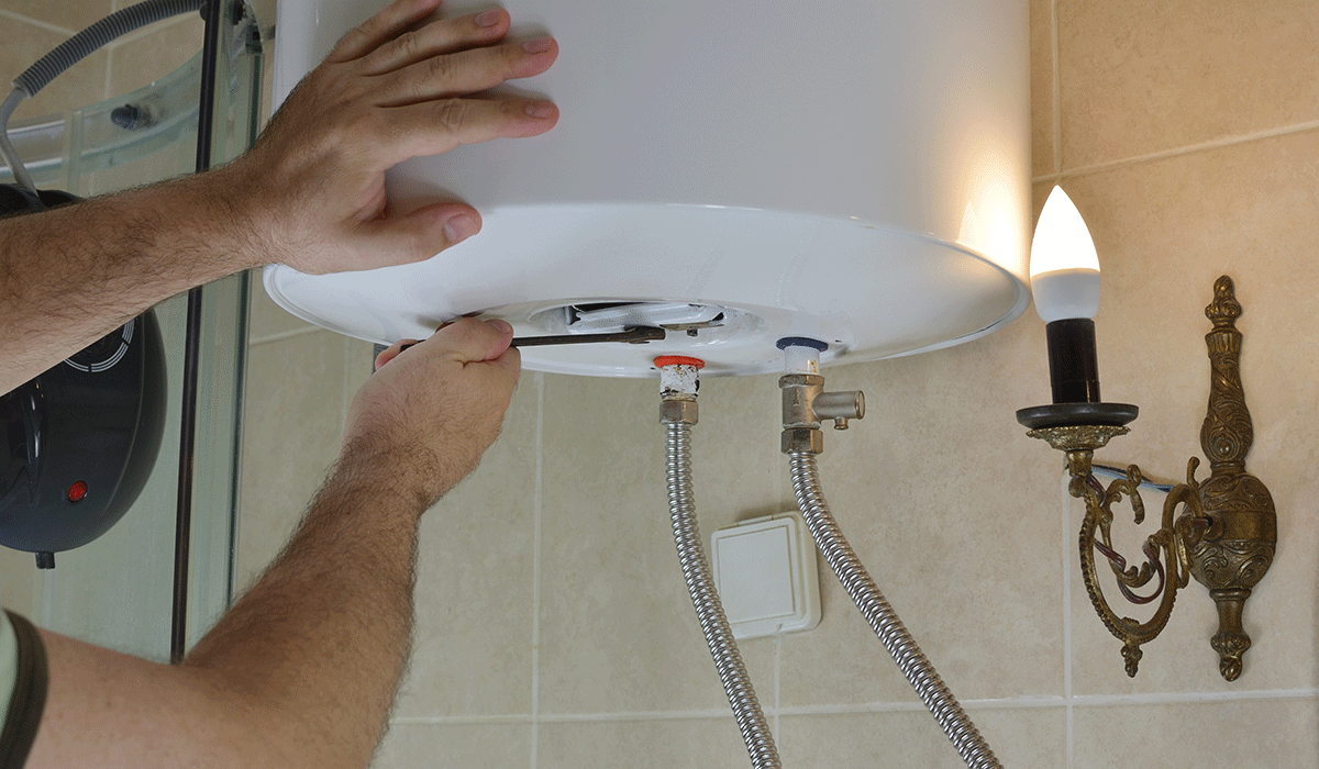 why is my water heater whistling​